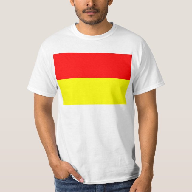 T-shirt Drapeau de Pretoria, Afrique du Sud (Devant)