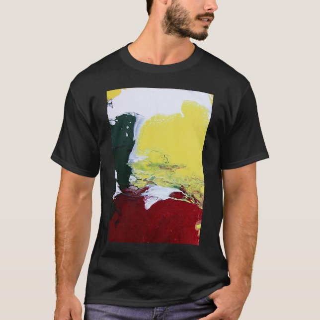 T-shirt Drapeau de Rasta (Devant)