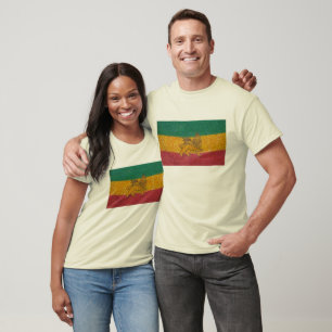 T-shirt Drapeau de Rasta
