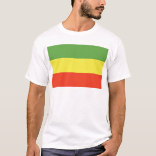 T-shirt Drapeau de Rastafarian