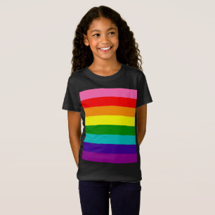 T-Shirt Drapeau de rayures de l'original 8 du gay pride