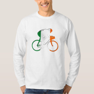T-shirt Drapeau de recyclage irlandais d'Eire de vitesse