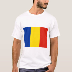 T-shirt Drapeau de Roumanie