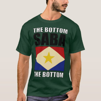 T-shirt Drapeau de Saba
