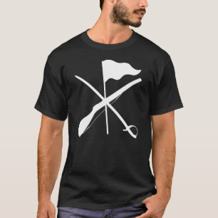 T-shirt Drapeau de sabre de fusil d'équipement de garde d