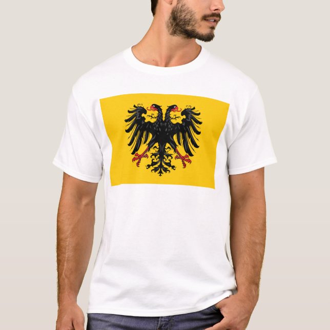 T-shirt Drapeau de Saint Empire Romain (Devant)