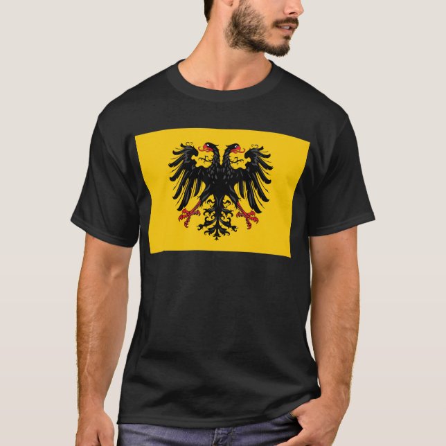T-shirt Drapeau de Saint Empire Romain (Devant)
