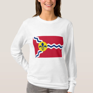 T-shirt Drapeau de Saint-Louis (Missouri)