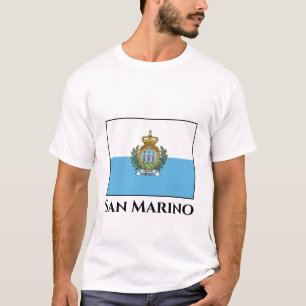 T-shirt Drapeau de Saint-Marin