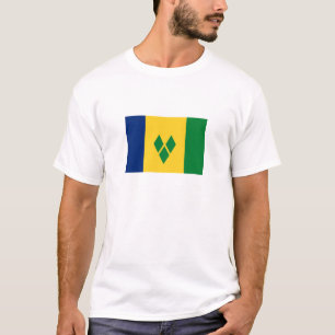 T-shirt Drapeau de Saint-Vincent