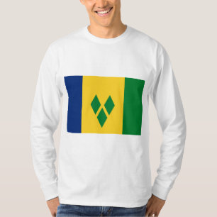 T-shirt Drapeau de Saint-Vincent-et-les Grenadines