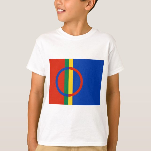 T-shirt Drapeau de Sami (Devant)