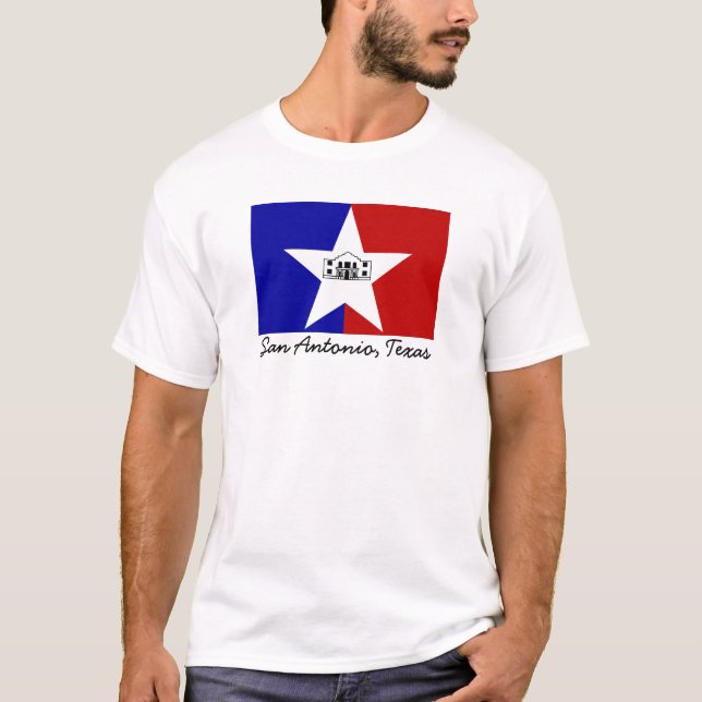 T-shirt Drapeau de San Antonio (Devant)