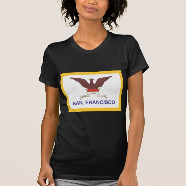 T-shirt Drapeau de San Francisco (Devant)