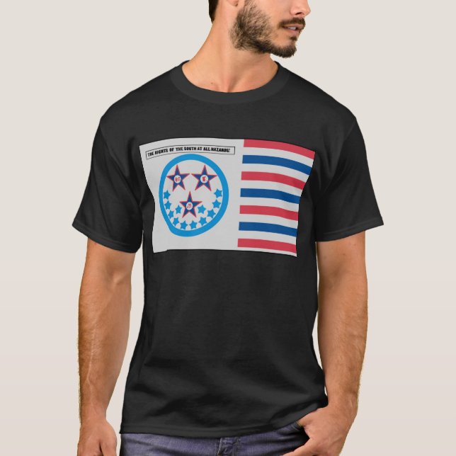 T-shirt Drapeau de secession employé par la Floride - 10 (Devant)