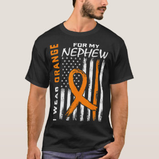 T-shirt Drapeau de sensibilisation à la leucémie du Nephew
