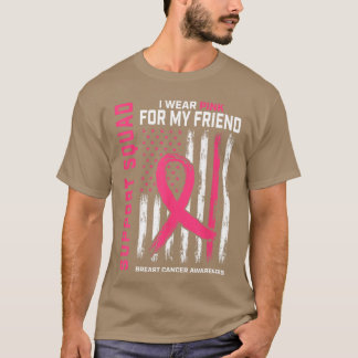 T-shirt Drapeau de sensibilisation des amis de l'équipe de