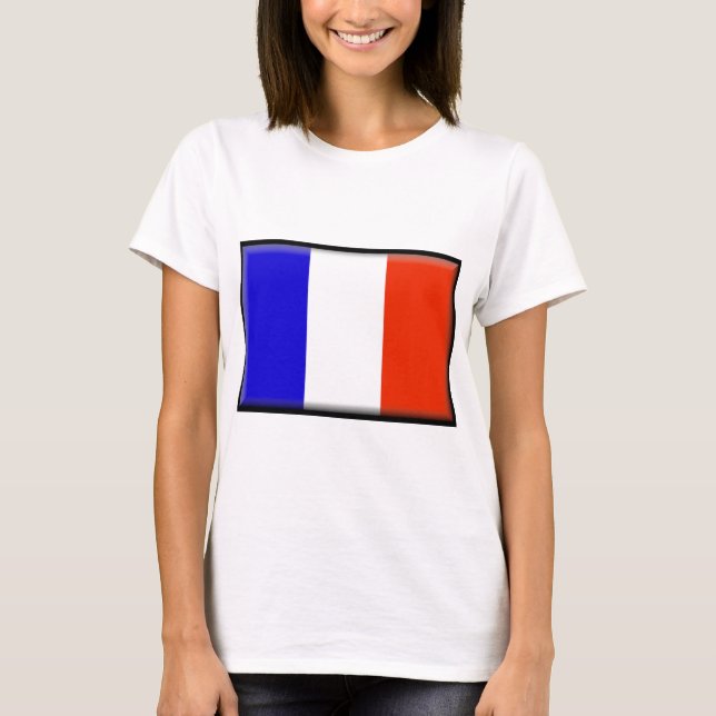 T-shirt Drapeau de St Martin (Devant)