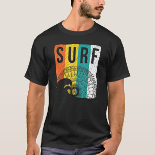 T-shirt Drapeau de surf à grande vague