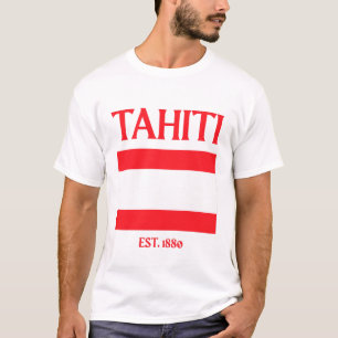 T-shirt Drapeau de Tahiti