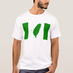 T-shirt Drapeau de Taïwan indépendant - 臺灣獨立運動 - 台灣獨立運動