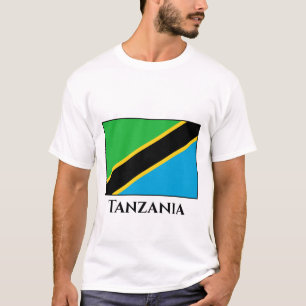 T-shirt Drapeau de Tanzanie