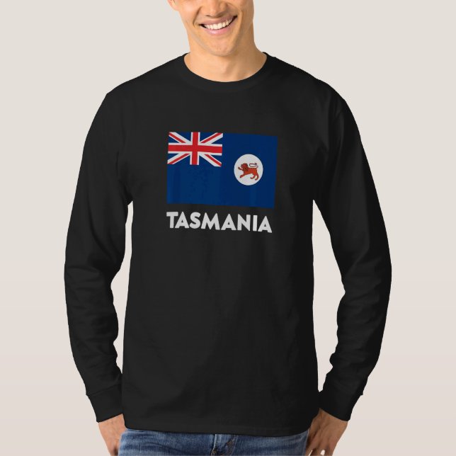 T-shirt Drapeau de Tasmanie (Devant)