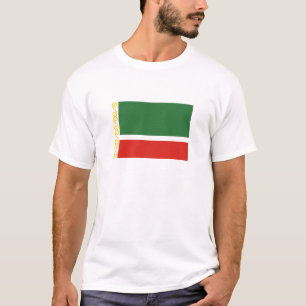T-shirt Drapeau de Tchétchénie