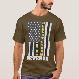 T-shirt Drapeau de tempête du désert