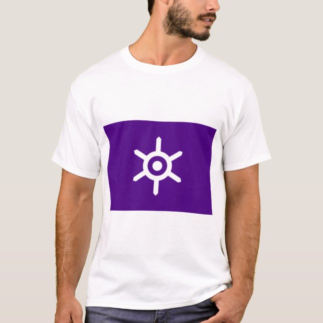 T-shirt Drapeau de Tokyo (capitale japonaise) (Devant)
