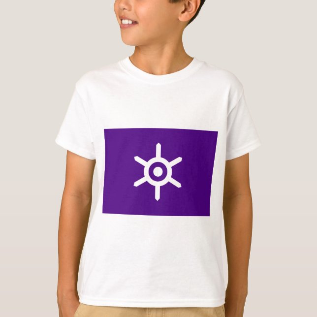 T-shirt Drapeau de Tokyo (capitale japonaise) (Devant)