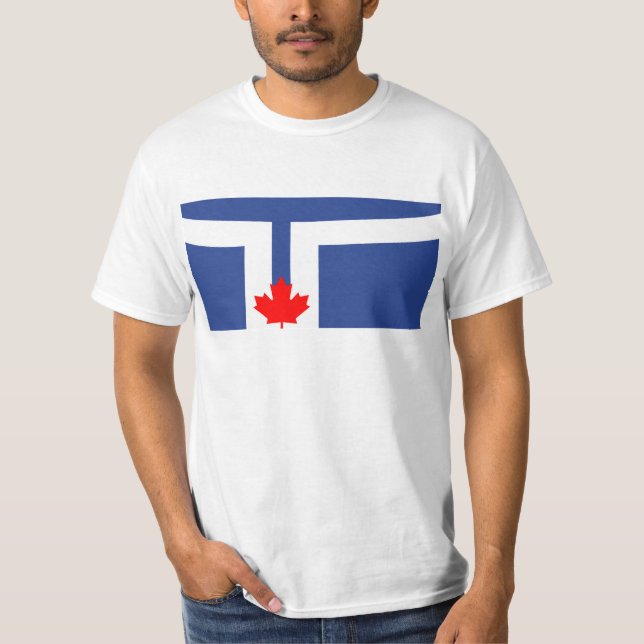 T-shirt Drapeau de Toronto (Devant)