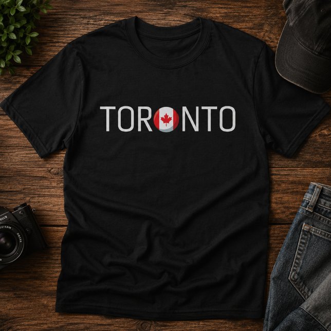 T-shirt Drapeau de Toronto Canada  (Créateur téléchargé)
