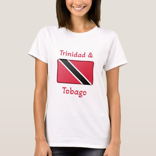 T-shirt Drapeau de Trinité-et-Tobago (Devant)