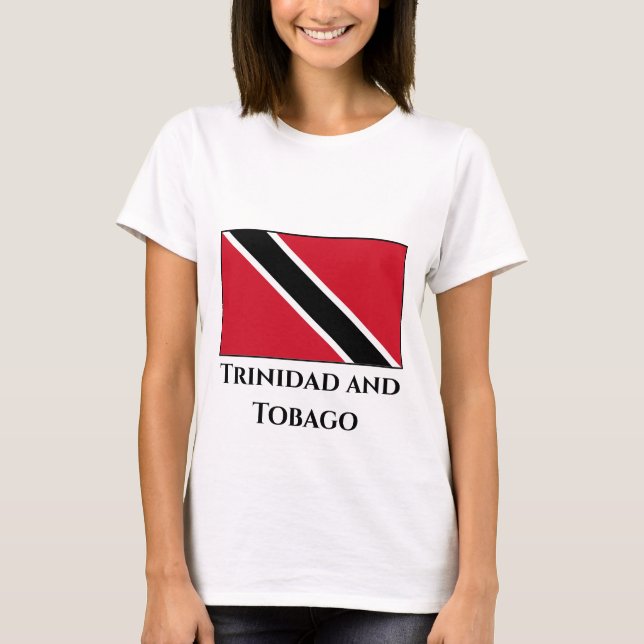 T-shirt Drapeau de Trinité-et-Tobago (Devant)