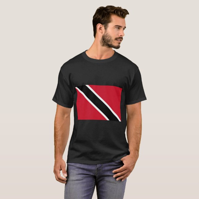 T-shirt Drapeau de Trinité-et-Tobago (Devant entier)