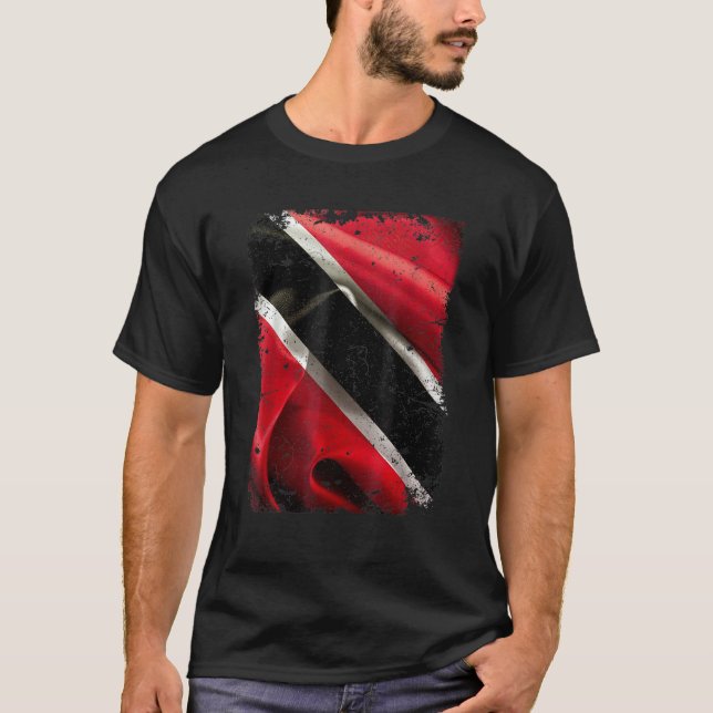T-shirt Drapeau de Trinité-et-Tobago soca trini (Devant)