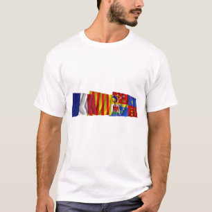 T-shirt Drapeau de Vaucluse, de Provence-Alpes-Côte d'Azu