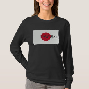 T-shirt Drapeau de voyage Japon Kawasaki Asie