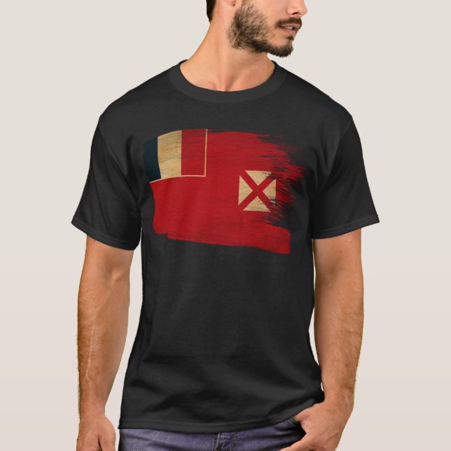 T-shirt Drapeau de Wallis-et-Futuna (Devant)