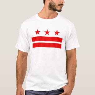 T-shirt Drapeau de Washington D.C. Capitole