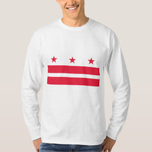 T-shirt Drapeau de Washington D.C. (District de Columbia)