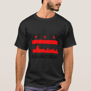 T-shirt Drapeau de Washington Dc Amour Capitol Hill Voyage