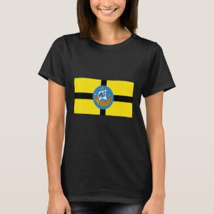 T-shirt Drapeau De Wellington Nouvelle-Zélande