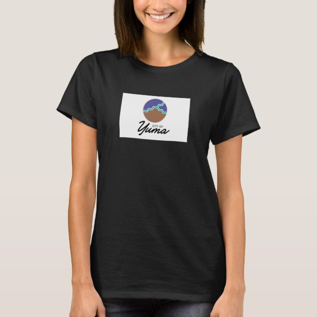 T-shirt Drapeau de Yuma Arizona (Devant)