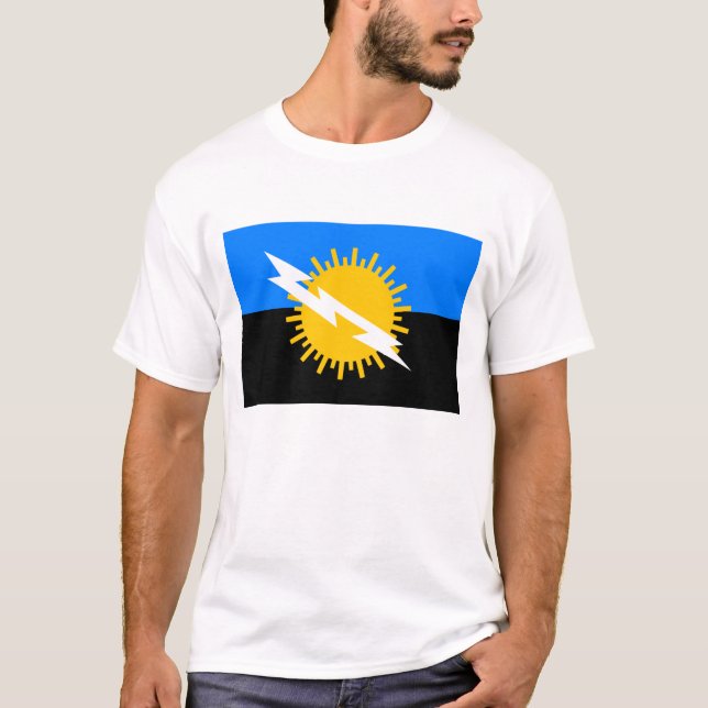 T-shirt Drapeau de Zulia (Devant)