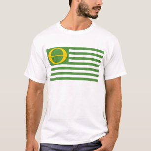T-shirt Drapeau d'écologie