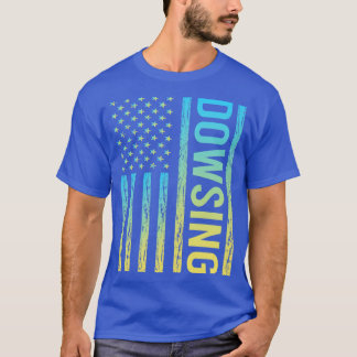 T-shirt Drapeau dégradé 02 Dowsing