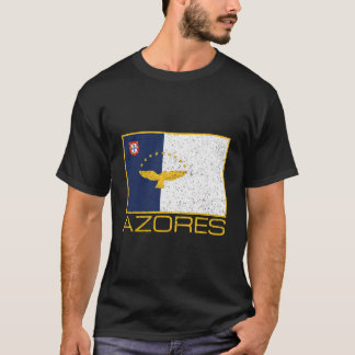 T-shirt Drapeau des Açores Macaronesia Fierté azoréenne