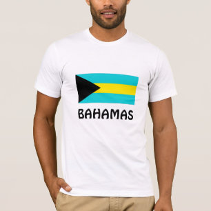T-shirt Drapeau des Bahamas